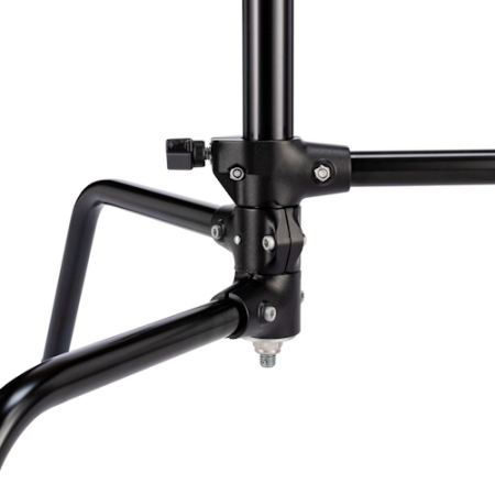 Manfrotto Avenger A2033LCB - statyw oświetleniowy C-Stand z regulacją nogi (134-328cm, udźwig 10kg, czarny) - podstawa