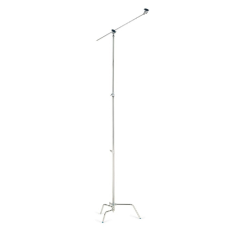 Manfrotto Avenger A2033LKIT - zestaw, statyw oświetleniowy C-Stand A2033L + głowica D200 + ramię D520 - po rozłożeniu