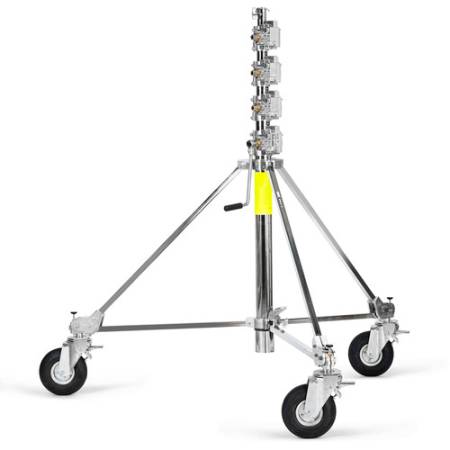 Manfrotto Avenger B150-1 - statyw oświetleniowy, 5-sekcyjny, na kółkach