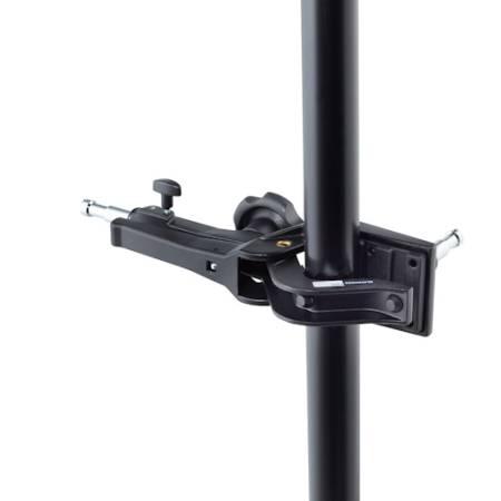 Manfrotto Avenger C500 - zacisk / klamra / Pelican Gaffer Grip Clamp (15-80mm, udźwig 10kg) - przykład użycia