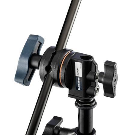 Manfrotto Avenger D200B - głowica grip, gniazdo 16mm, czarna - przykład użycia