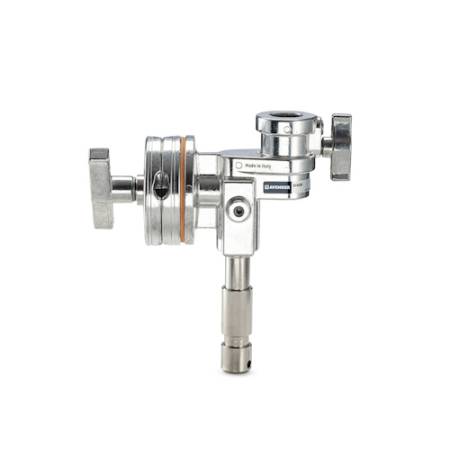 Manfrotto Avenger D400 - głowica grip, trzpień i gniazdo 28mm - bok