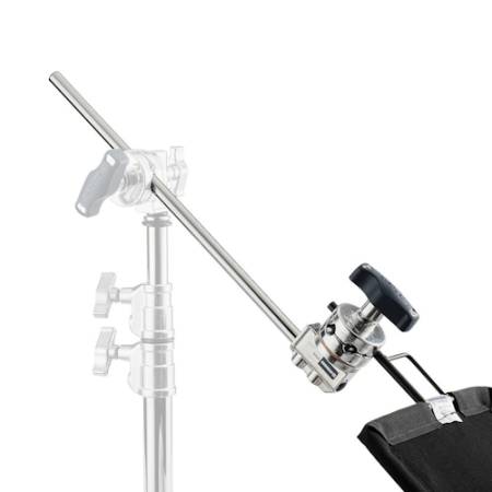 Manfrotto Avenger D500 - zestaw, ramię / extension arm + głowica grip (długość 51cm) - przykład użycia
