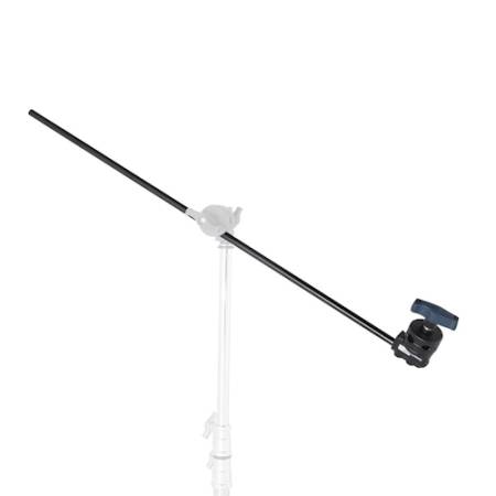 Manfrotto Avenger D520B - zestaw, ramię / extension arm + głowica grip (długość 102cm, czarne) - przykład użycia