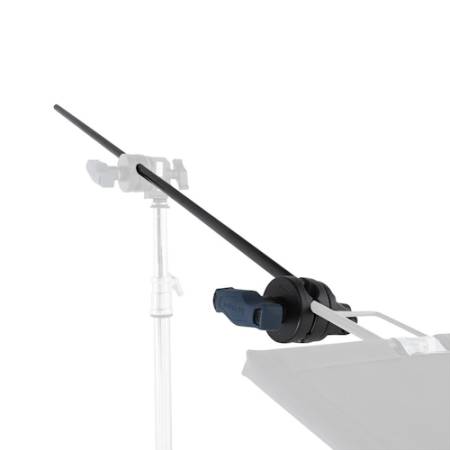 Manfrotto Avenger D520B - zestaw, ramię / extension arm + głowica grip (długość 102cm, czarne) - przykład użycia