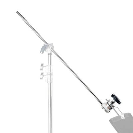 Manfrotto Avenger D520 - zestaw, ramię / extension arm + głowica grip (długość 102cm, srebrne) - przykład użycia