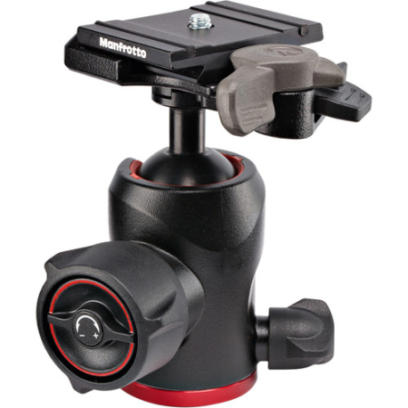 Manfrotto MH494-BH - głowica kulowa (udźwig 8kg, płytka 200PL, RC2) - bok