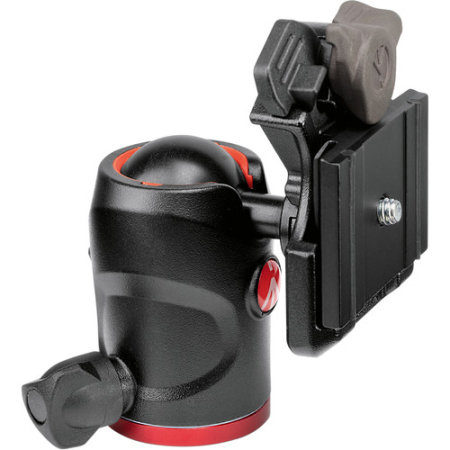 Manfrotto MH494-BH - głowica kulowa (udźwig 8kg, płytka 200PL, RC2) - bok