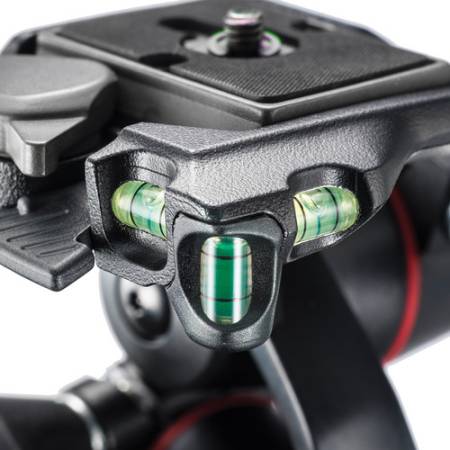 Manfrotto MHXPRO-3W - głowica fotograficzna, 3-kierunkowa (udźwig 8kg, płytka 200PL-14) - poziomice