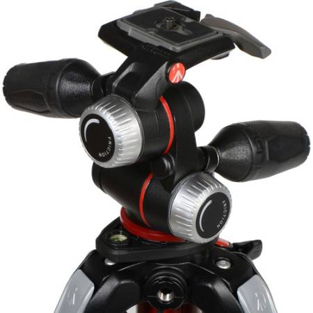 Manfrotto MK055XPRO3-3W - zestaw, statyw MT055XPRO3 + głowica MHXPRO-3W - głowica