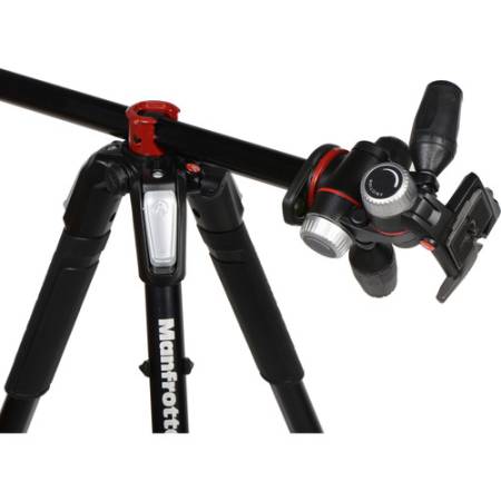 Manfrotto MK055XPRO3-3W - zestaw, statyw MT055XPRO3 + głowica MHXPRO-3W - zastosowanie
