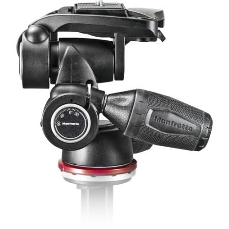 Manfrotto MK190X3-3W1 - zestaw, statyw Alu (21-173cm, udźwig 10kg) + głowica MH804-3 - głowica