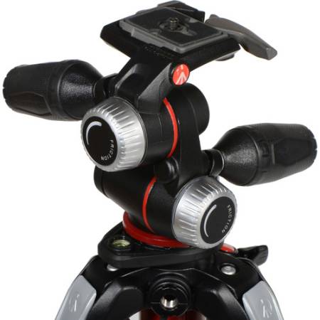 Manfrotto MK190XPRO4-3W - zestaw, statyw Alu (8-173cm, udźwig 12kg) + głowica MHXPRO-3W