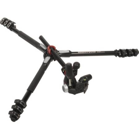 Manfrotto MK190XPRO4-3W - zestaw, statyw Alu (8-173cm, udźwig 12kg) + głowica MHXPRO-3W