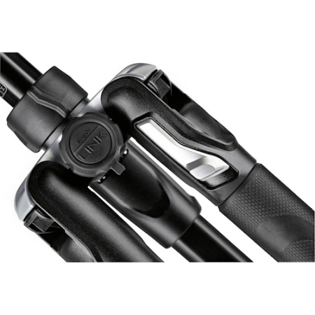 Manfrotto MKBFRLA4BK-BH - zestaw, statyw Alu Befree Advanced (40-151cm, udźwig 9kg) + głowica kulowa 494 + torba - Easy Link