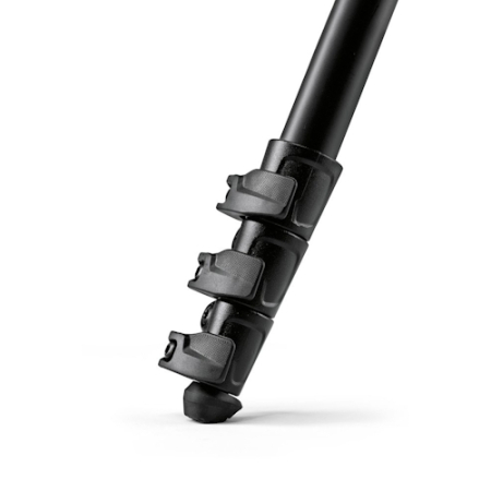 Manfrotto MKBFRLA4BK-BH - zestaw, statyw Alu Befree Advanced (40-151cm, udźwig 9kg) + głowica kulowa 494 + torba - noga