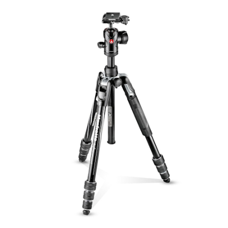 Manfrotto MKBFRTA4BK-BH - zestaw, statyw Alu Befree Advanced Twist (40-150cm, udźwig 9kg) + głowica kulowa 494 + torba