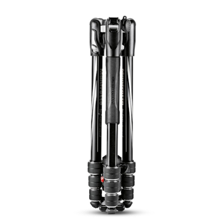 Manfrotto MKBFRTA4BK-BH - zestaw, statyw Alu Befree Advanced Twist (40-150cm, udźwig 9kg) + głowica kulowa 494 + torba - po złożeniu