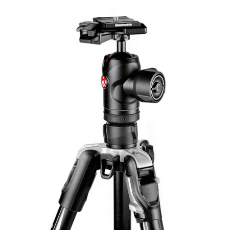 Manfrotto MKBFRTA4BK-BH - zestaw, statyw Alu Befree Advanced Twist (40-150cm, udźwig 9kg) + głowica kulowa 494 + torba - głowica