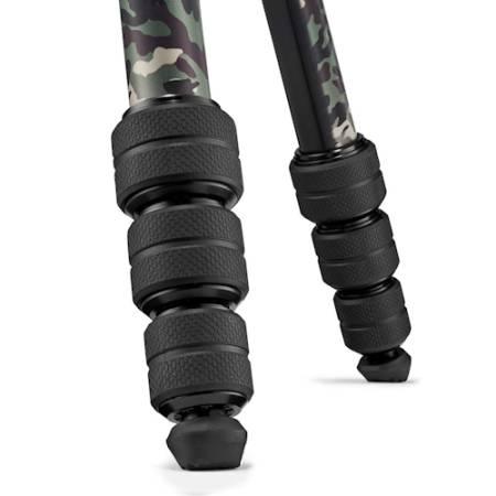 Manfrotto Befree Advanced Twist - zestaw fotograficzny, statyw Alu + głowica kulowa MH-494BH (udźwig 8kg, 40-150cm, Camo)