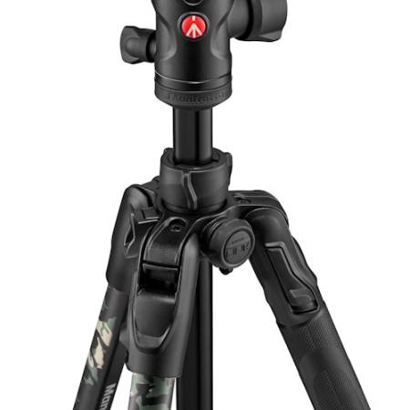 Manfrotto Befree Advanced Twist - zestaw fotograficzny, statyw Alu + głowica kulowa MH-494BH (udźwig 8kg, 40-150cm, Camo)