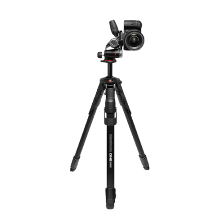 Manfrotto MKONEPA-3W - zestaw, statyw One Photo + głowica XPRO 3-Way (Alu, 10-177cm, udźwig 12kg, 200PL-14) - przykład użycia