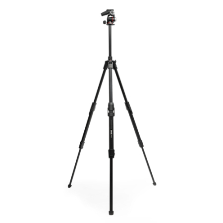Manfrotto MKONEPA-3W - zestaw, statyw One Photo + głowica XPRO 3-Way (Alu, 10-177cm, udźwig 12kg, 200PL-14) - po rozłożeniu