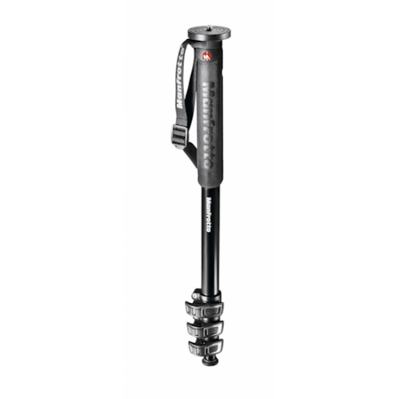 Manfrotto MPMXPROA4 - monopod Alu (56-180cm, udźwig 20kg, 4-sekcyjny) - po złożeniu