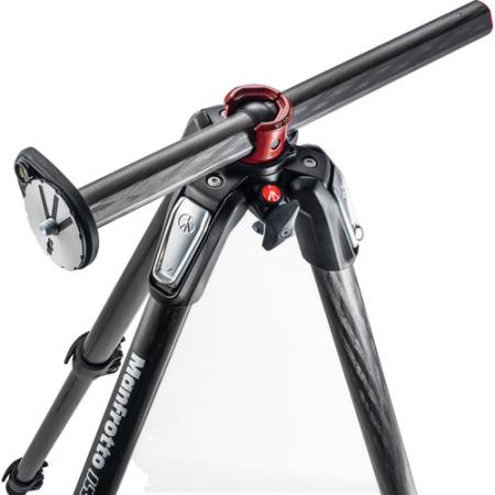 Manfrotto MT055CXPRO3 - statyw Carbon (9-170cm, udźwig 20kg, 3-sekcyjny) - kolumna centralna