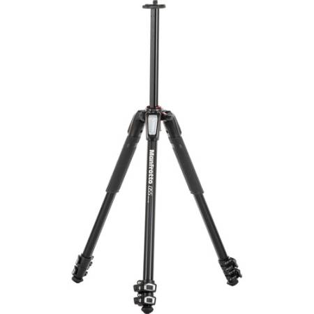 Manfrotto MT055XPRO3 - statyw Alu (9-170cm, udźwig 20kg, 3-sekcyjny) - z rozłożoną kolumną centralną