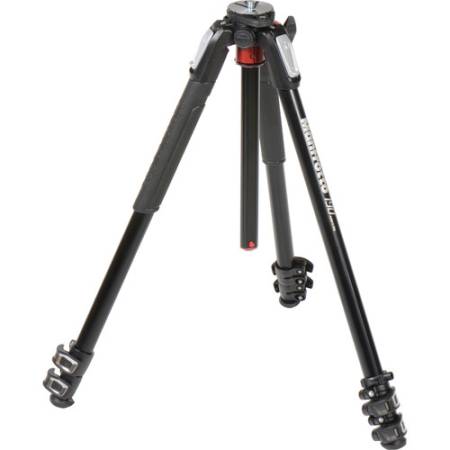 Manfrotto MT190XPRO3 - statyw Alu (8-160cm, udźwig 15kg, 3-sekcyjny) - ze złożoną kolumną centralną