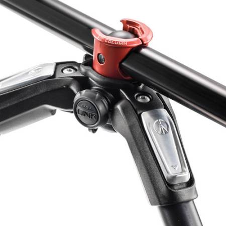 Manfrotto MT190XPRO4 - statyw Alu (8-160cm, udźwig 15kg, 4-sekcyjny) - złącze Easy Link