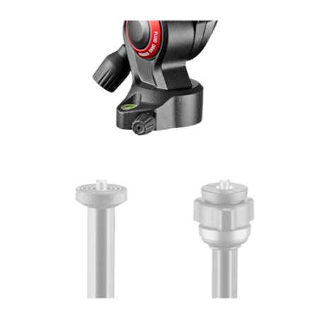 Manfrotto MVH400AH - głowica video Befree Live (udźwig 4kg, płaska baza, płytka 501PL) - przykład użycia