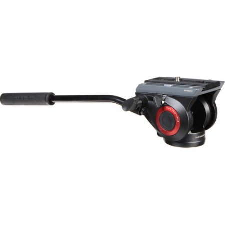 Mafrotto MVK500190XV - zestaw, statyw Alu 190X + głowica video / fluid MVH500AH (50,3-173,3cm, udźwig 8kg) - głowica MVH500AH