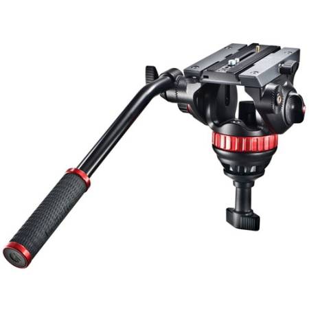 Manfrotto MVK502AM-1 - zestaw, statyw Alu, głowica video 502A (+torba transportowa, 70,5-156cm, udźwig 7kg) - głowica