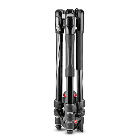 Manfrotto MVKBFRT-LIVE - zestaw, statyw Alu Befree Live (40-150cm, udźwig 4kg) + głowica video + torba - po złożeniu