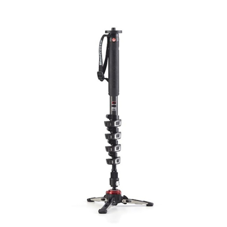 Manfrotto MVMXPROC5 - monopod video Carbon (60,5-188cm, udźwig 20kg, 5-sekcyjny)