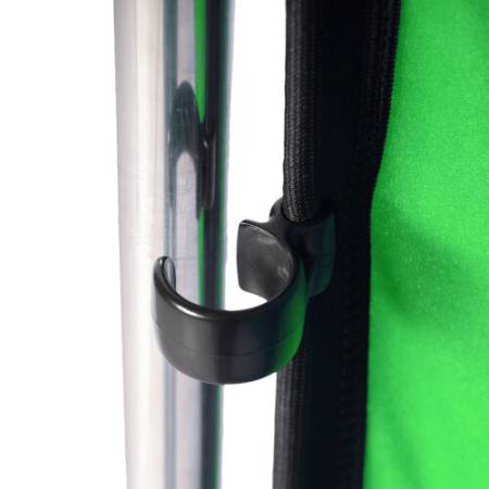 Manfrotto MLBG4301KG - zestaw greenscreen, tło + rama + torba, 4x3m