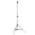 Manfrotto 008CSU - statyw oświetleniowy (131-212cm, udźwig 30kg, 3-sekcyjny, czarny) - rozłożony