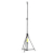 Manfrotto 087NWB - statyw oświetleniowy Wind Up (167-370cm, udźwig 30kg, 3-sekcyjny) - rozłożony