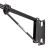 Manfrotto 098B - ramię, wysięgnik Boom do statywu oświetleniowego mocowany do ściany (2-sekcyjny, udźwig 4,5kg, 120-210cm) - zbliżenie