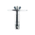 Manfrotto 163-12 - adapter oświetleniowy, trzpień 28mm (1 1/8'') z gwintem M12 i płytką 12cm