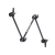 Manfrotto 196AB-3 - ramię przegubowe Single Arm (udźwig 1kg, 85cm, 3-sekcyjne)