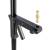 Manfrotto 231B - kolumnowy statyw oświetleniowy na kółkach (35-250cm, udźwig 8kg, 3-sekcyjny, czarny) - zbliżenie