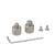 Manfrotto 244ADPT3814 - 2x adapter, 1/4