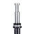 Manfrotto Avenger A0025B - statyw oświetleniowy Baby 25 (98-250cm, udźwig 4kg, 3-sekcyjny) - mocowanie