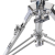 Manfrotto Avenger A0040CS - statyw oświetleniowy Baby 40 (142-400cm, udźwig 9kg, 3-sekcyjny, srebrny) - podstawa