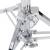 Manfrotto Avenger A1020CS - statyw oświetleniowy Combo 20 (110-198cm, udźwig 35kg, 3-sekcyjny, srebrny) - zbliżenie