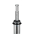 Manfrotto Avenger A2033F - statyw oświetleniowy C-Stand (134-328cm, udźwig 10kg, 3-sekcyjny, srebrny) - mocowanie