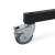 Manfrotto Avenger A5033 - statyw oświetleniowy na kółkach Baby Roller (115-330cm, udźwig 12kg) - kółko